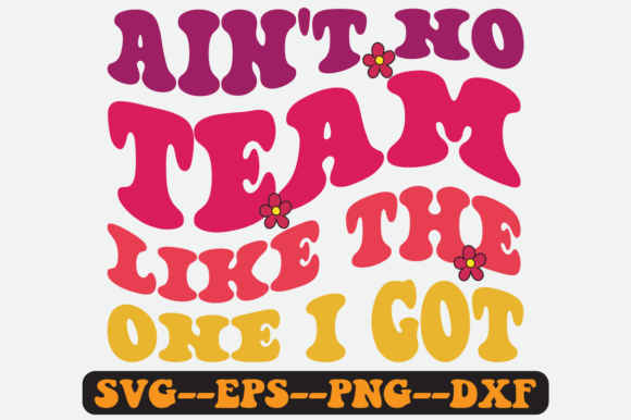Ain’t No Team Like the One I Got: Retro SVG Graphics for Crafts