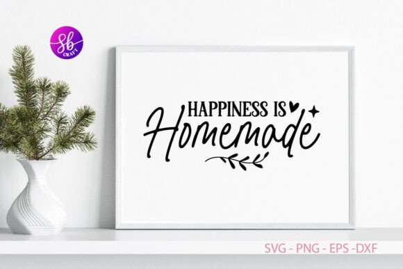 Happiness Homemade Graphics for Crafts